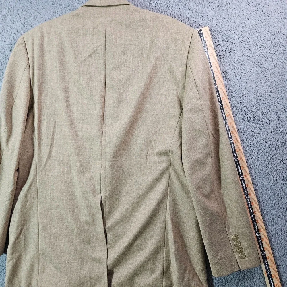 Lauren‎ Ralph Lauren Blazer Sport Coat Suit Men 43L 2-Button Beige